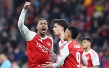 Kai Havertz lập công, Arsenal vất vả cầm hòa Leverkusen ở lượt đi vòng 1/8 Champions League