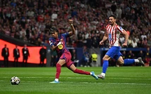 Eric Garica dính thẻ đỏ, Barcelona bị Atletico loại ở tứ kết Champions League