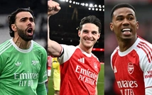 3 người hùng tỏa sáng rực rỡ của Arsenal