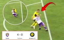 Ronaldo nổi giận vật ngã đối thủ trong trận thua tan nát của Al Nassr ở giải châu lục
