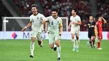 Highlights Singapore - Thái Lan  AFF Cup 2024: Thái Lan giành vé bán kết đầu tiên