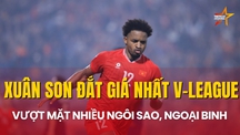 Xuân Son đắt giá nhất V-League, giá trị chuyển nhượng lên 700.000 euro