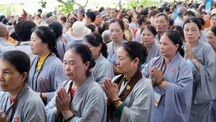 Hàng ngàn người vào chiêm bái xá lợi trái tim Bồ tát Thích Quảng Đức