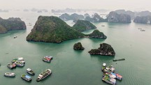 Tạm dừng toàn bộ tour du thuyền Hạ Long để tránh bão