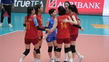 Đội tuyển bóng chuyền Việt Nam gặp Đài Bắc Trung Hoa ở bán kết VTV Cup 2025