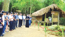 Tuyên Quang: Tạm dừng đón khách tham quan cụm di tích Nà Nưa