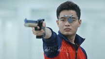 Đội tuyển bắn súng Việt Nam tranh tài tại giải vô địch bắn súng châu Á 2025