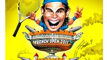 Biếm họa: Rafael Nadal trên đỉnh Roland Garros