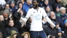 Tottenham - Everton 1-0: Adebayor tiếp tục tỏa sáng, Spurs bám sát Top 4