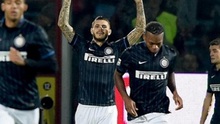 Cesena 0-1 Inter Milan: Icardi giúp Inter giành 3 điểm