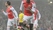 Sanogo thay Welbeck 'trừng trị' Dortmund, Arsenal giành vé vào vòng 1/8