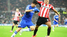 Costa may mắn không bị đuổi, Chelsea vẫn bị Sunderland cầm chân 0-0