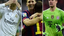 DỰ ĐOÁN: Ronaldo, Messi hay Neuer sẽ giành Quả bóng Vàng?