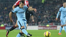 Sunderland 1-4 Man City: Lập cú đúp, Sergio Aguero đi vào lịch sử