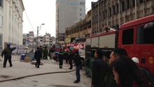 Đã dập tắt đám cháy ở tòa nhà Hòa Bình Green City- Hà Nội