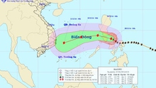 Bão Hagupit sẽ đi vào khu vực phía Đông Biển Đông