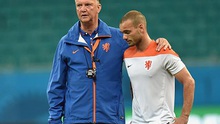 Louis van Gaal có thể đưa Wesley Sneijder về Man United
