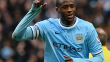 Yaya Toure lập kỷ lục 4 năm liên tiếp đoạt giải 'Cầu thủ xuất sắc nhất châu Phi'