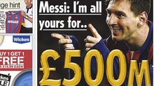 CHUYỂN NHƯỢNG 10/1: Real Madrid chi 30 triệu bảng mua De Gea. Chelsea không mua nổi Messi