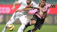 Palermo 1-1 Roma: Chỉ Juventus là thích thú