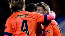 Hàng tiền vệ Barca: Rakitic đã 'thuộc bài'