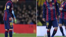 Lionel Messi lại nôn khan ngay trong trận gặp Atletico Madrid