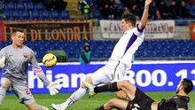 Roma 0-2 Fiorentina: Mario Gomez tiễn Roma khỏi cúp Italy