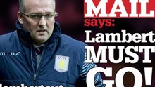 Aston Villa sa thải HLV Paul Lambert