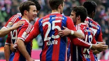 Bayern Munich 8-0 Hamburger SV: Bayern thắng trận đậm nhất ở Bundesliga trong 30 năm qua