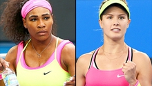 Serena Williams và Eugenie Bouchard rút lui khỏi giải Dubai