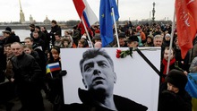 Tổng thống Nga Putin gửi vòng hoa viếng cựu Phó Thủ tướng B.Nemtsov
