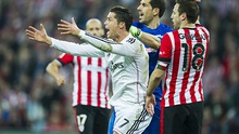 Bilbao 1-0 Real Madrid: Gục ngã ở San Mames, Real sẽ bị Barca qua mặt?