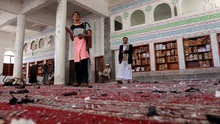 Đánh bom liều chết ở thủ đô Yemen, 55 người chết