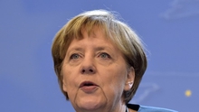 Thủ tướng Angela Merkel ‘sốc’ vì vụ máy bay Airbus A320 rơi