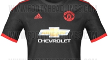 Lộ 3 mẫu áo đấu mùa giải mới của Man United