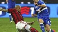 AC Milan 1-1 Sampdoria: Nigel De Jong giải cứu Rossoneri