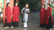 Biểu diễn hát xoan Phú Thọ trong Giỗ tổ Hùng Vương