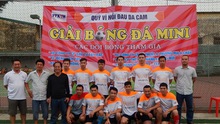 Khai mạc giải bóng đá mini gây quỹ vì nỗi đau da cam