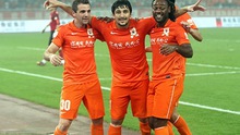 Trọng Hoàng ghi bàn, B.Bình Dương thua Shandong Luneng 1-3