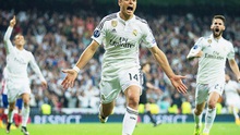 Real Madrid - Atletico 1-0 (Tổng 1-0): Turan bị đuổi, Chicharito bừng sáng, Real vào Bán kết