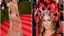 Beyonce, Jennifer Lopez xuyên thấu, kỳ quặc và quyến rũ ở Met Gala