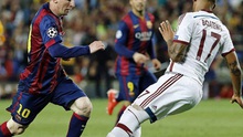 CẬP NHẬT tin sáng 8/5: Boateng lên tiếng về cú ngã hài hước trước Messi. Napoli, Fiorentina bất lợi ở Europa League