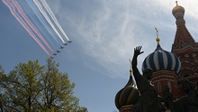 Kỷ niệm 70 năm chiến thắng phát xít: TOÀN CẢNH sức mạnh Nga tại Lễ duyệt binh trên Quảng trường Đỏ