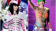 Ngắm Katy Perry 'biến hóa muôn màu' trước khi tới Việt Nam