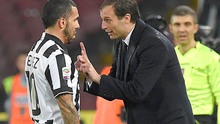 Juventus đại thành công: Từ bộ não Max Allegri tới đôi chân Tevez