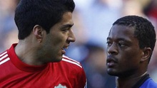 Evra: 'Suarez vẫn chưa xin lỗi tôi. Tôi sẽ bị treo giò 3 năm nếu đấm Suarez'