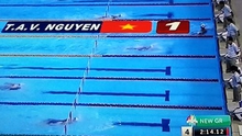 Ánh Viên lại giành huy chương vàng và lập kỷ lục ở nội dung 200m bơi ngửa nữ