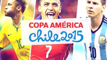 Rạng sáng mai, khai mạc Copa America 2015: Dải ngân hà Nam Mỹ