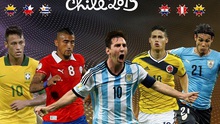 Lịch thi đấu và TRUYỀN HÌNH trực tiếp Copa America 2015