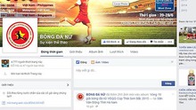 Bóng đá nữ Việt Nam được chú ý nhờ Facebook